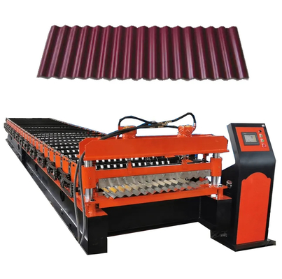 8-20m/Min Color Steel Corrugated Roll che forma macchina che copre lo strato del ferro che fa macchina