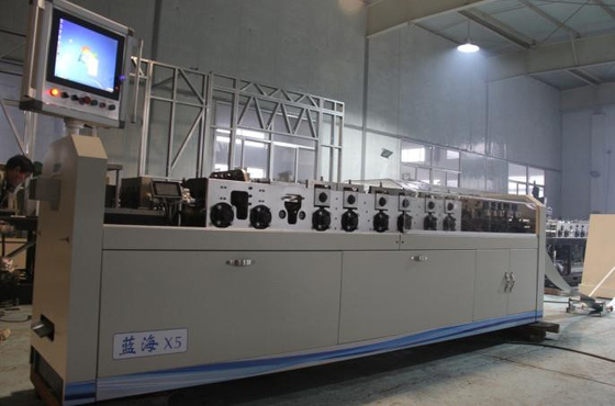 9 Roller Stud And Track Roll Forming Machine Potente regolabile