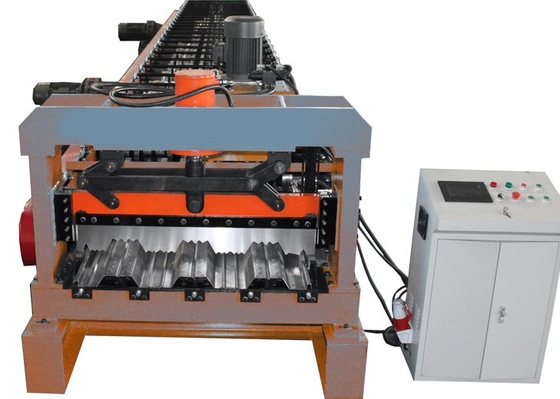 Fast Deck Floor Roll Forming Machine Produzione efficiente