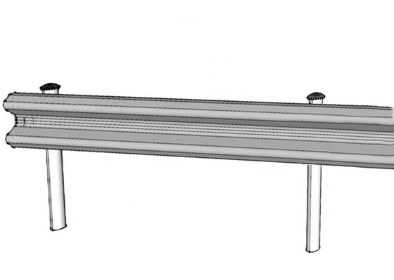 GI Materials Highway Guardrail Roll Forming Machine con alimentazione 380V 50Hz e resistenza al guadagno 350Mpa