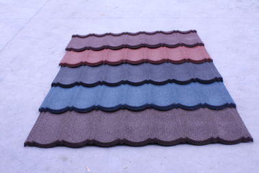 Mattonelle di tetto di alluminio delle mattonelle del ferro degli strati di appello dinamico romano durevole del bordo