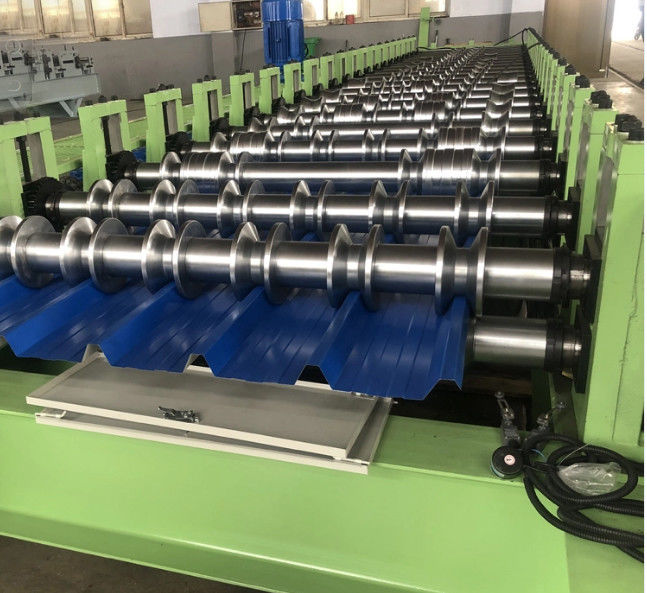 Rotolo d'acciaio del pannello di parete del tetto PPGL del trapezio che forma macchina 3phases
