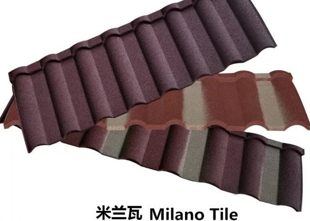La pietra variopinta resistente del tempo piastrella lo spessore del tetto 0.2mm