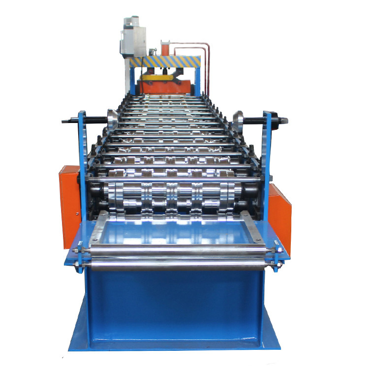 Prezzo di fabbrica 2.5T Mural Panel Roll Forming Machine Taglio idraulico con diametro dell'albero 50mm