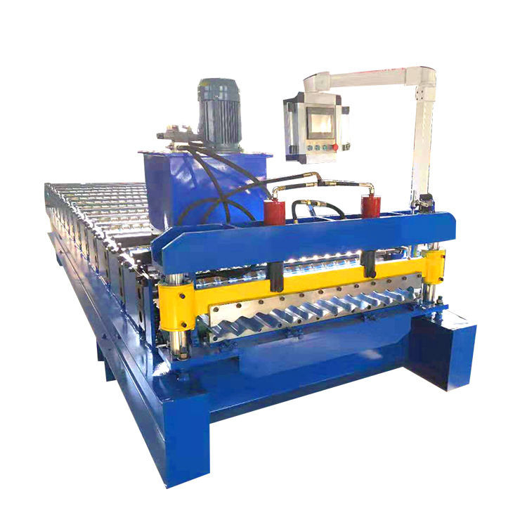 Rotolo ondulato galvanizzato del tetto che forma macchine spessore di 0,3 - 0,8 mm