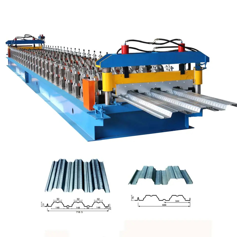 Rotolo d'acciaio 0.3-0.8mm automatico completo della piattaforma che forma macchina 5m/Min