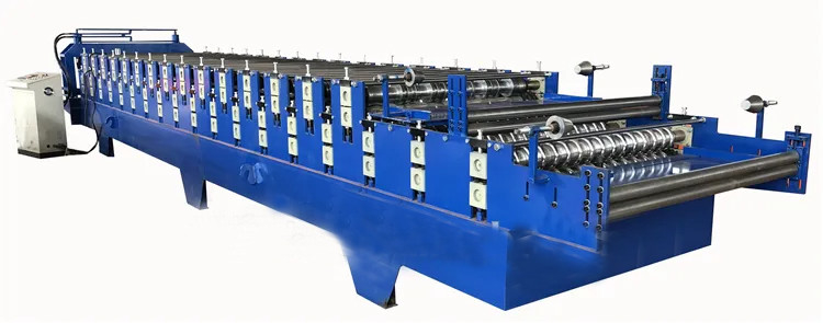 rotolo del tetto di doppio strato di 380V 60Hz 3Ph che forma macchine 840 trapezoidali e 836