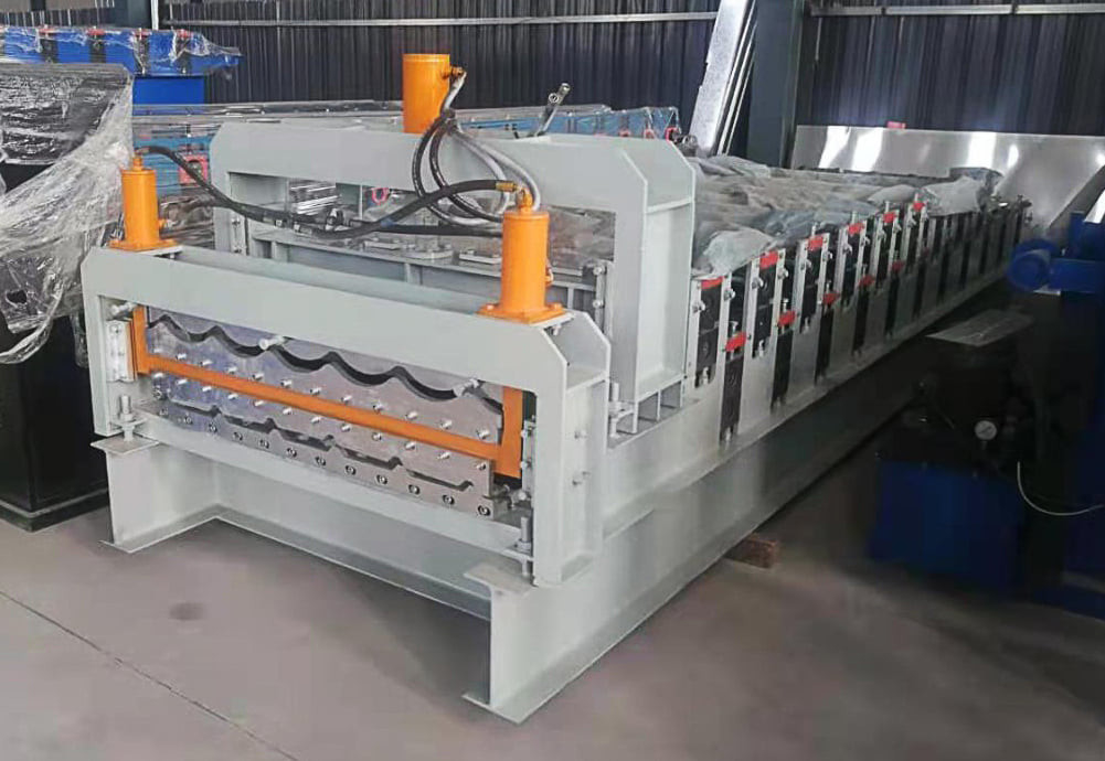 Rotolo di doppio strato di economia di spazio che forma macchina Rib Type Fatigue Resistant