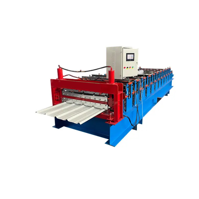Rotolo del pannello di parete di doppio strato che forma il rotolo della macchina IBR che forma macchina 7.5kw