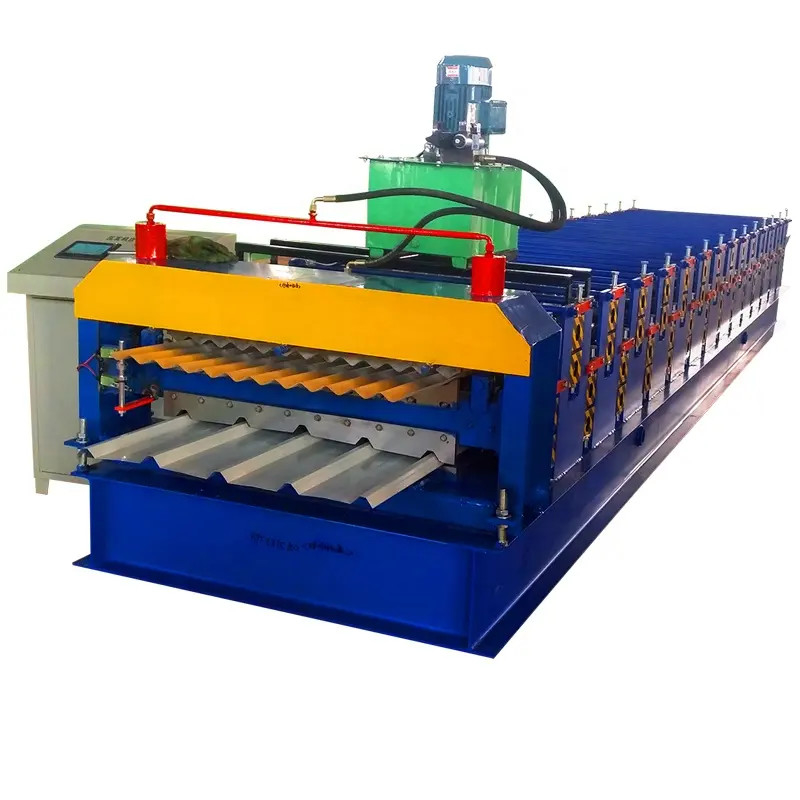 Precedente rotolo di doppio strato dell'alto di produttività del doppio rotolo della piattaforma che forma macchina 380volt