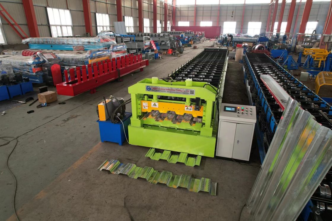 2025 factory price Prepainted Galvanized Steel Floor Deck Roll Forming Machine
