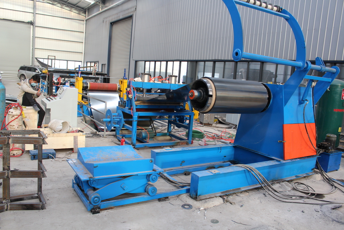 Linea di produzione di taglio di spessore ad alta velocità di 1.5mm-3mm Bobina d'acciaio 30m/Min