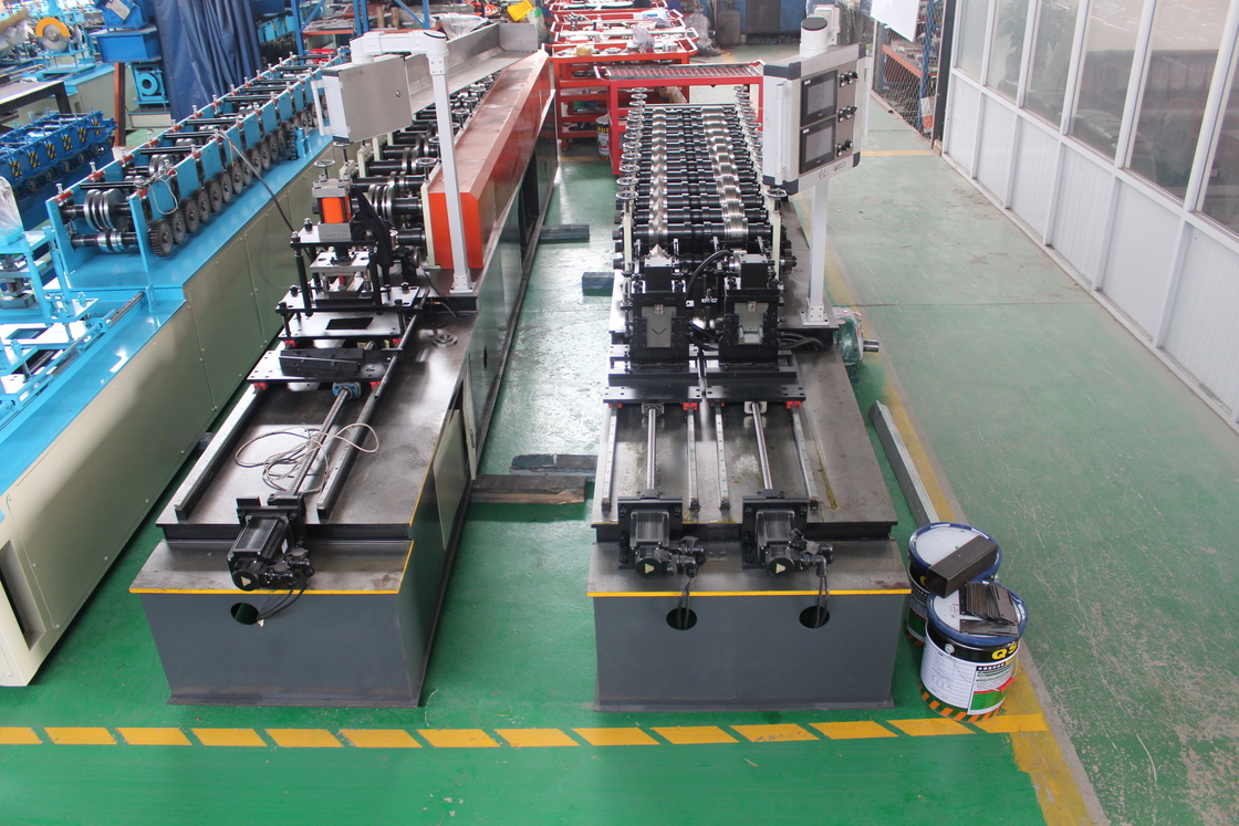 Luminosa Keel C U OMEGA Stud And Track Roll Forming Machine Roof Truss Press U Stud C Channel