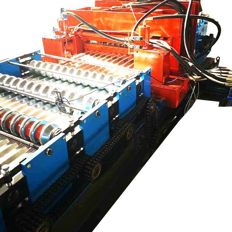 Rotolo curvante automatico dello strato del grano del metallo che forma macchina per il pannello laterale del mulino del silo