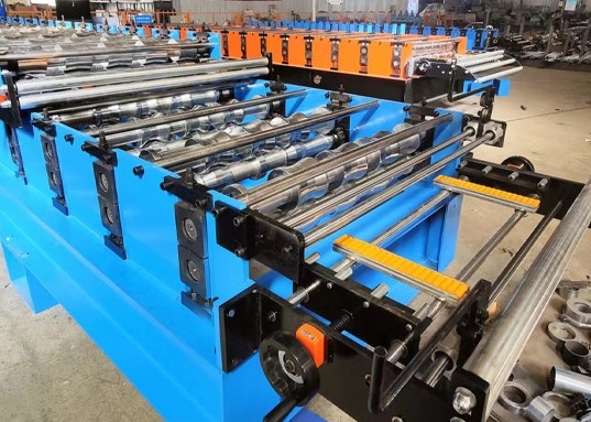 5t Chrome duro ricoperto laminano a freddo la formazione di doppio strato della macchina per l'acciaio galvanizzato