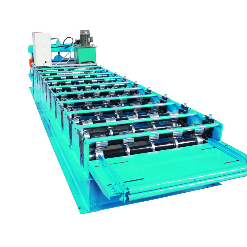 Colori il rotolo delle mattonelle di tetto di Ibr 840 del metallo che forma il sistema di controllo del Plc della macchina