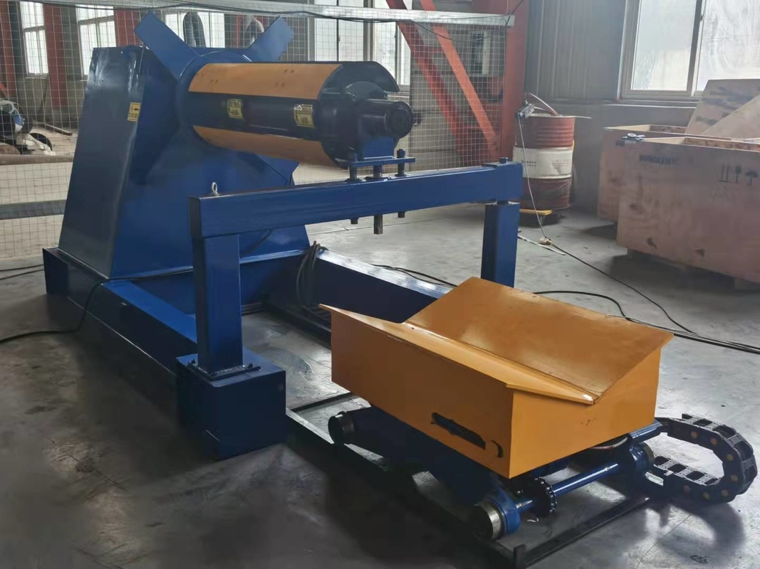 Aspo automatico d'acciaio della bobina idraulico con l'automobile della bobina 5 tonnellate 7 tonnellate 10 tonnellate
