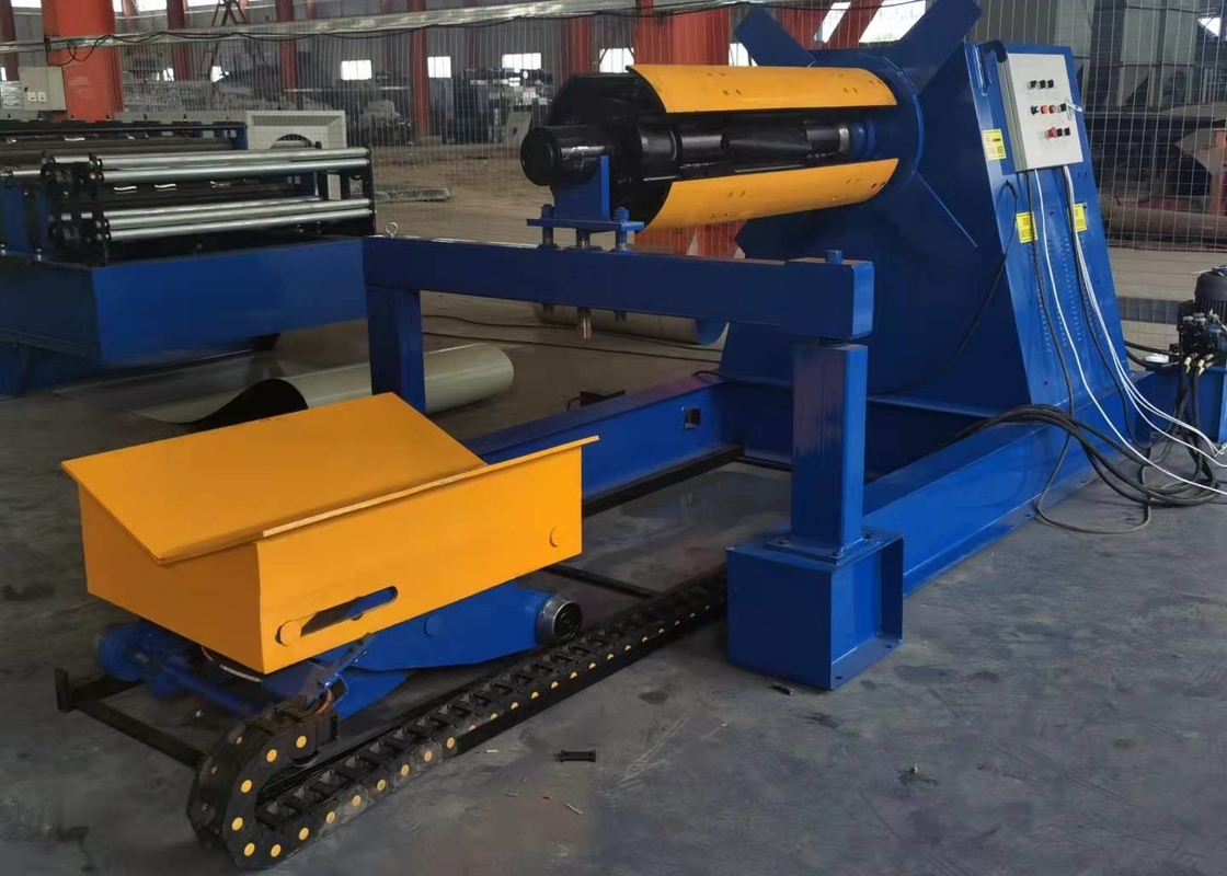 Aspo automatico d'acciaio della bobina idraulico con l'automobile della bobina 5 tonnellate 7 tonnellate 10 tonnellate