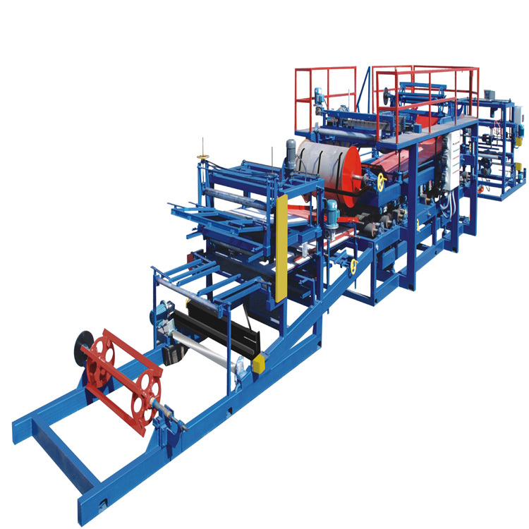 Linea di produzione avanzata di pannelli sandwich PLC Controllo con lucidatura e cromatura