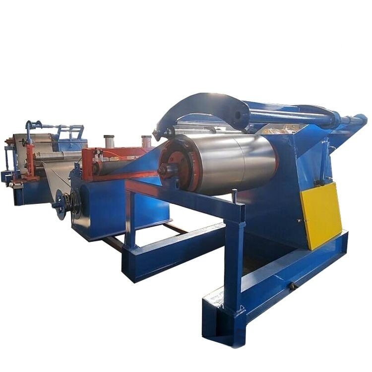 Linea di taglio automatico della bobina di decollaggio della lamiera di tetto