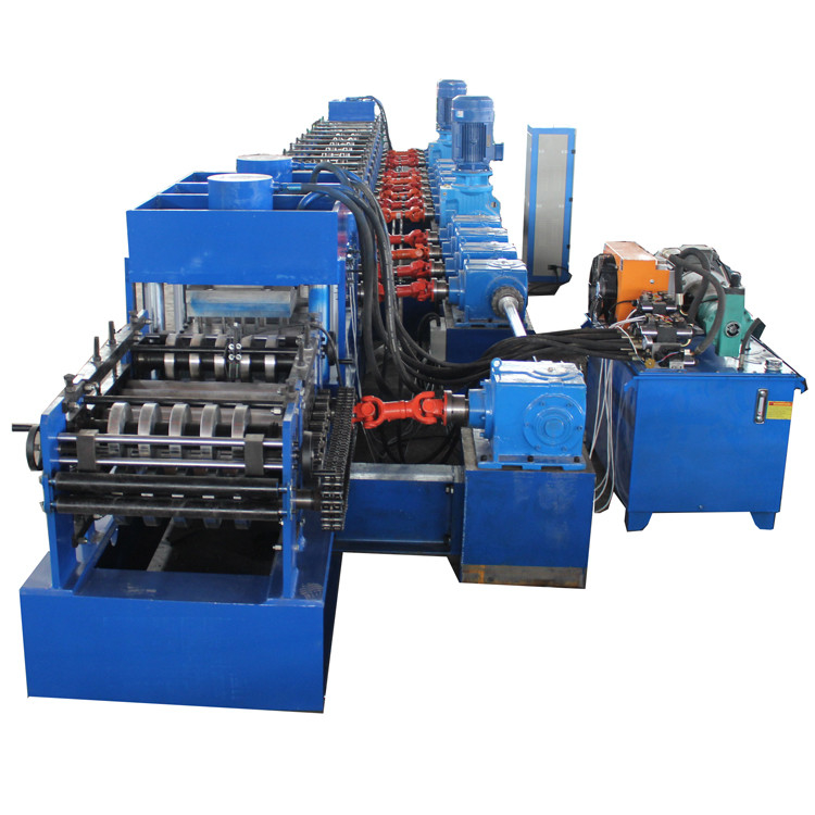 Gcr15 Roller Highway Guardrail Roll Forming Machine 350Mpa Forza di produzione 380V 50Hz Fornitore di alimentazione