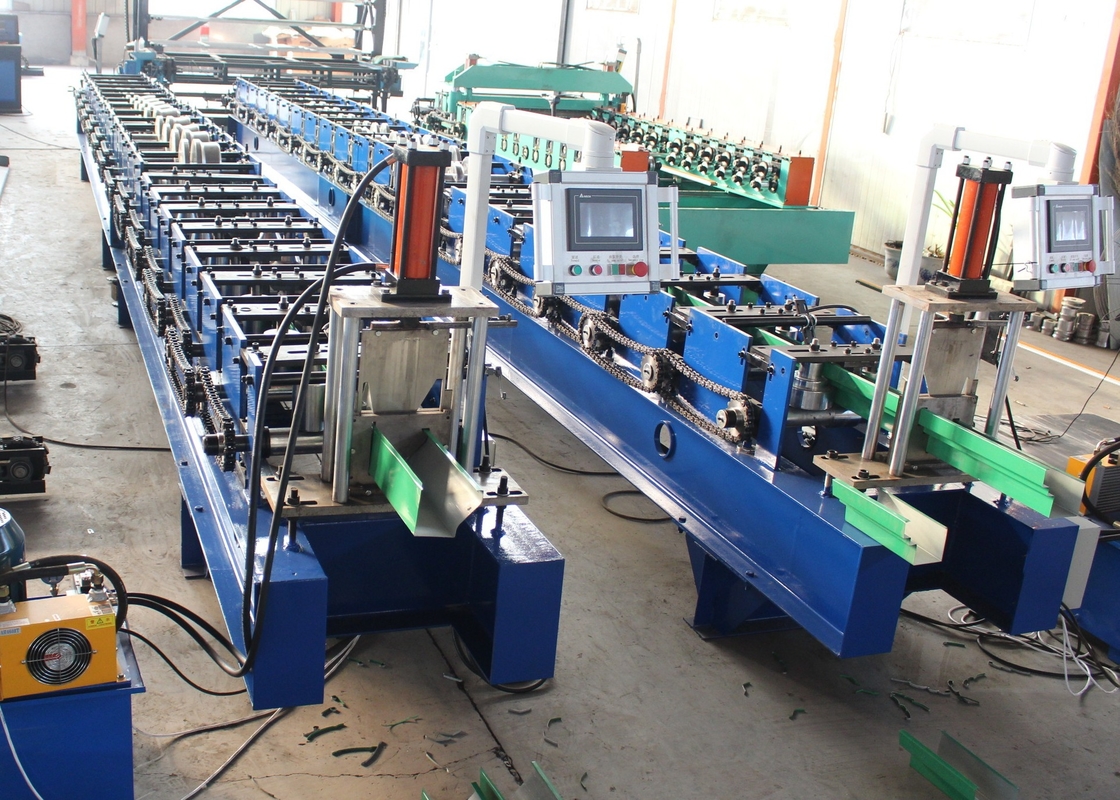 Macchine idrauliche per la formazione di rotoli di tubi a taglio ridotto 18 stazioni stazioni a rulli 4 kW Potenza del motore