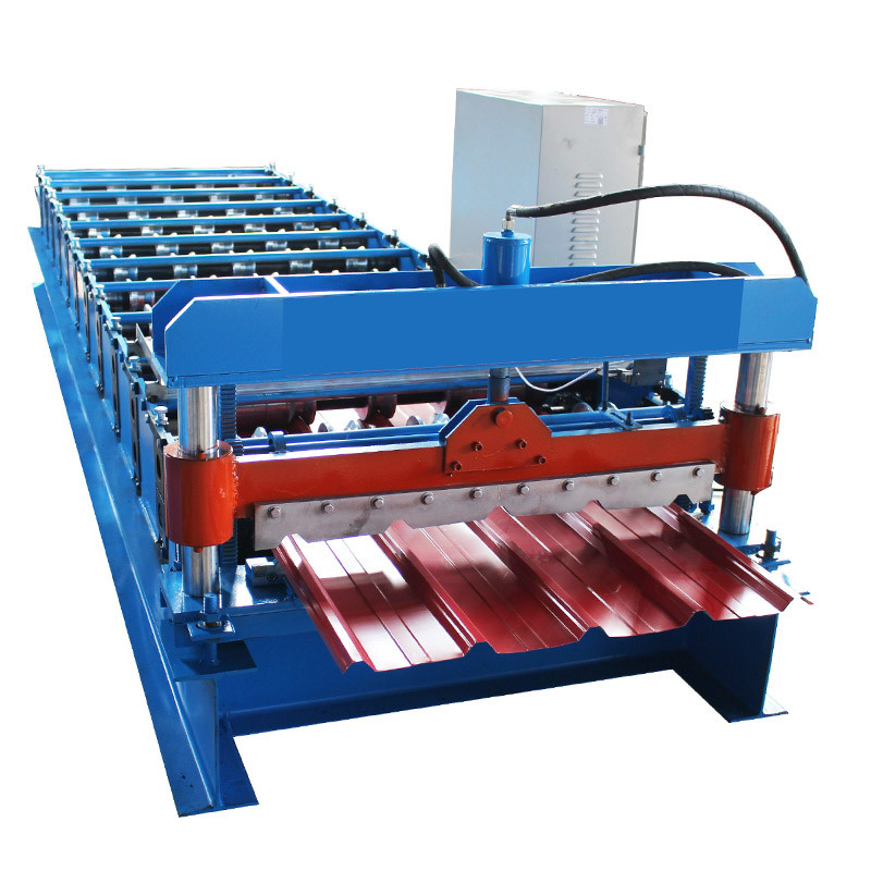 2T Capacità Azionamento a catena Roof Tile Roll Forming Machine con 1250mm e 380V Power