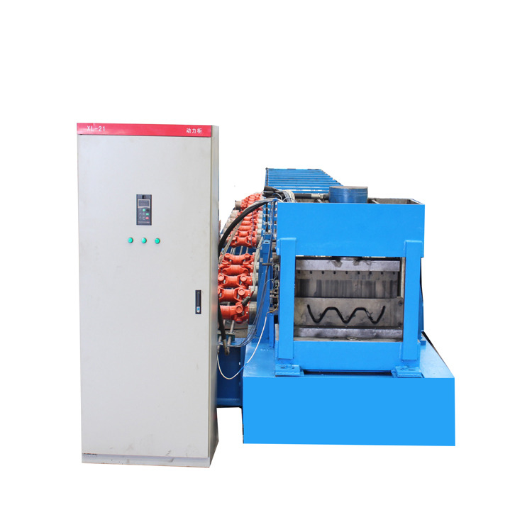Efficienza PLC controllata Autostrada guardrail formare macchina con GCr12 Roller 380V 50Hz Potenza