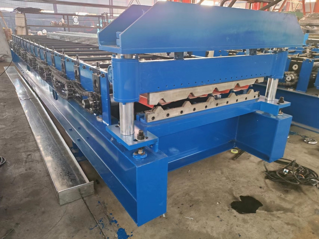 Il più recente tipo popolare automatico galvanizzato in alluminio colorato in acciaio con profilo di metallo per la fabbricazione di lamiere per il tetto