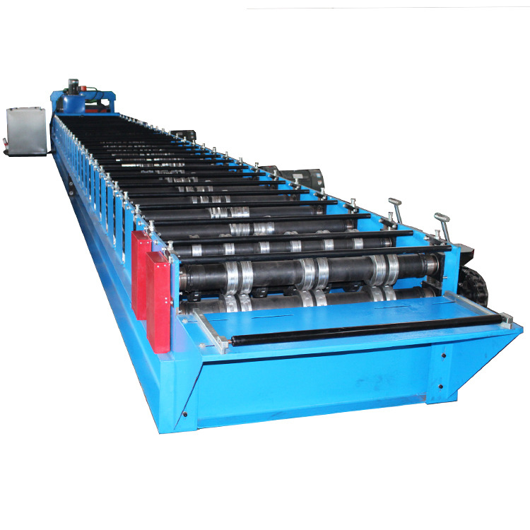 Macchina per la formazione di rotoli di fogli di acciaio per il tetto da pavimento da 380V/50HZ/3Phase 0,3-0,8 mm