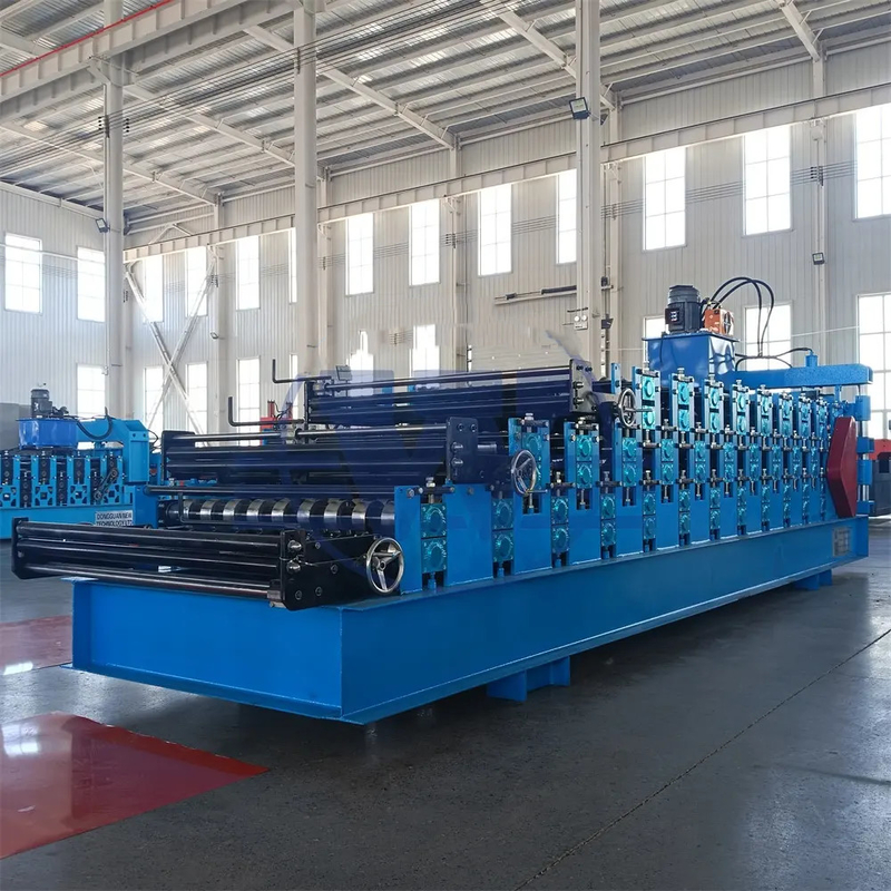 3 in 1 Metal Steel Ibr Roofing Sheets Roll Forming Machine con tre profili personalizzati
