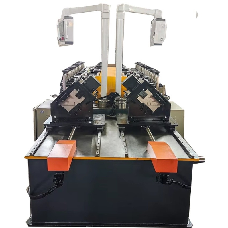 Modello regolabile CU Stud And Truss Light Gage Steel Keel Roll Forming Machine per materiali da costruzione