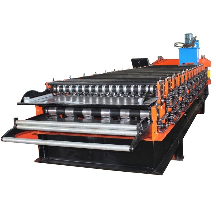 Ibr Roof Sheet Making South Africa Roofing Iron Sheet Making Machine Roof Sheet Making Machine La produzione di lamiere da tetto