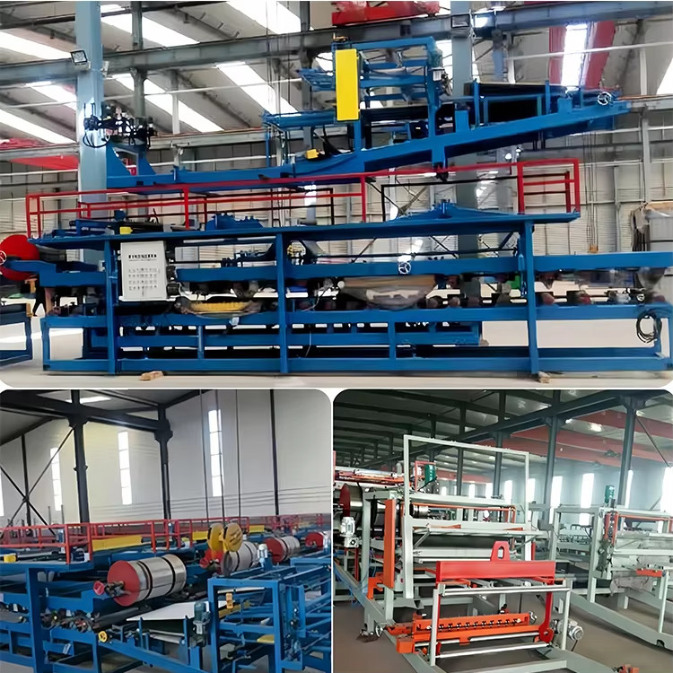 Linea di produzione di pannelli sandwich ad alta precisione