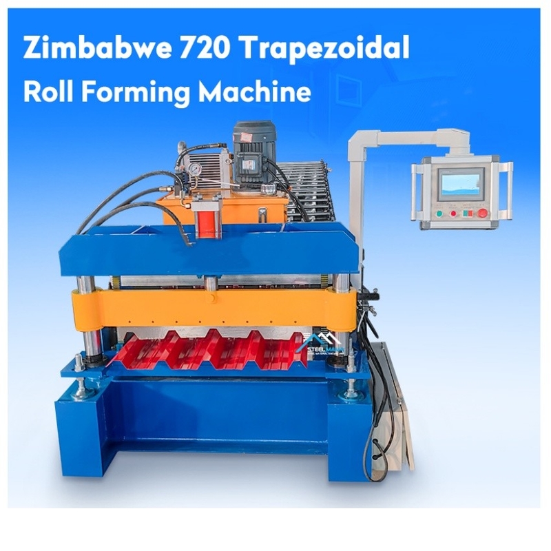 Fabbrica diretta di acciaio galvanizzato PV4-Ondulado doppio strato metallo tetto Ibr Box Profile tetto lamiera piastrelle fredde fabbricazione rotolo macchina di formazione per il Cile