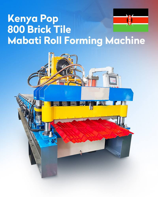 Controllo PLC 0.3-0.6mm Macchina per formatura a rulli a doppio strato 15m/Min per pannelli tetto PPGl