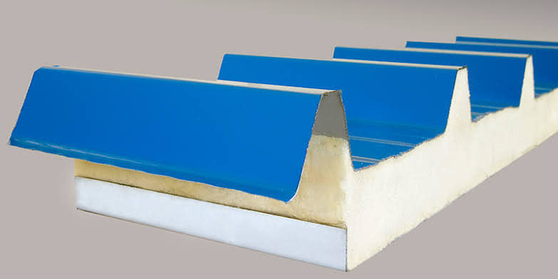 EPS ad alta velocità Rockwool Sandwich Roof Tile Panel Production Line per la costruzione