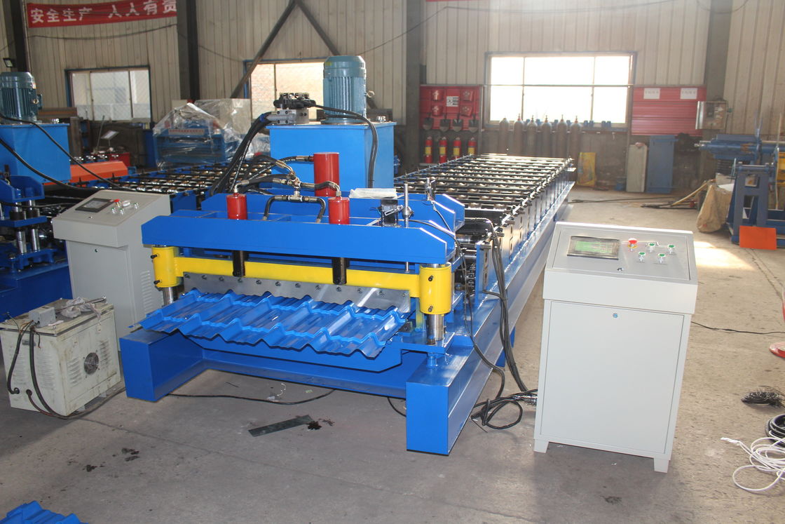 380v 50hz 2025 nuovo design Personalizzazione Galvalume Roof Panel Roll Forming Machine Plc