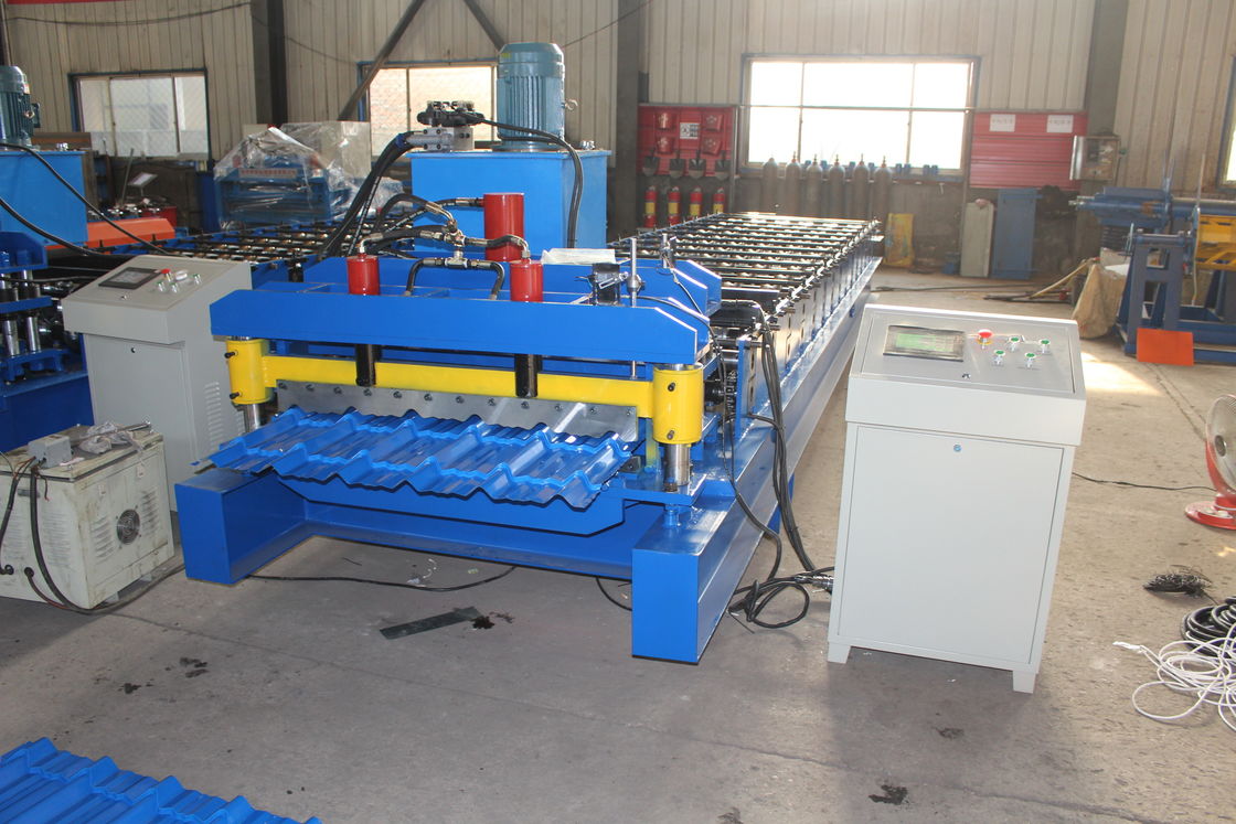 380v 50hz 2025 nuovo design Personalizzazione Galvalume Roof Panel Roll Forming Machine Plc