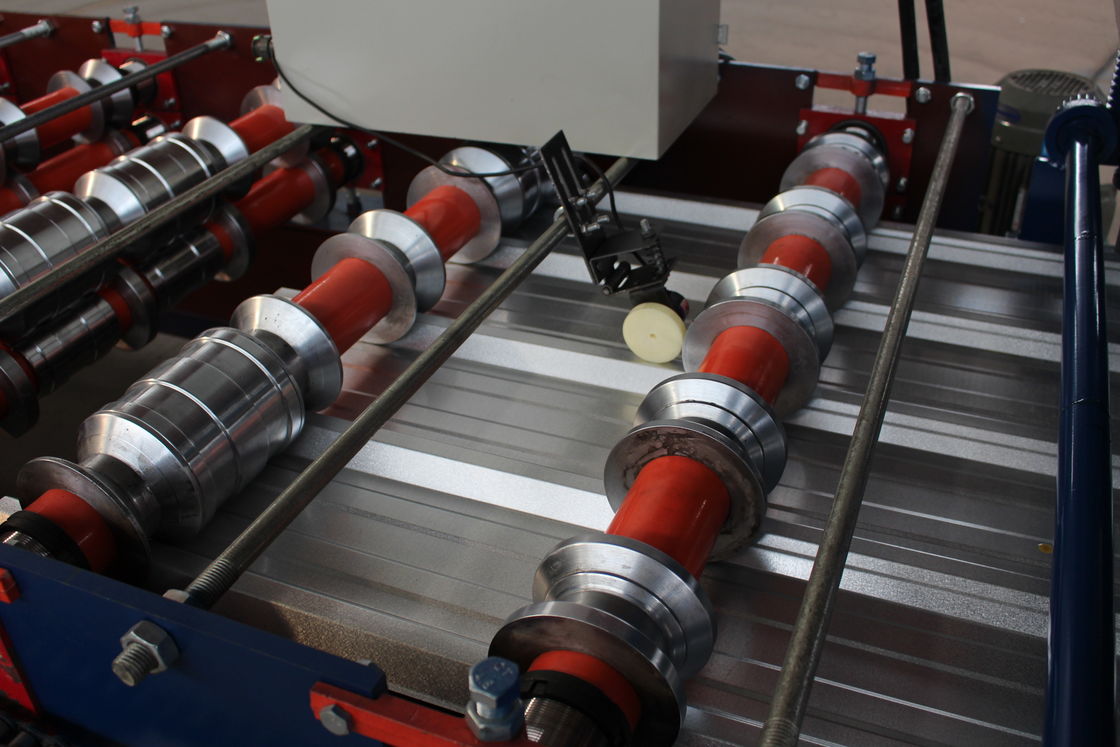 380v 50hz Ribtype Roof Roll Forming Machine 36 Copertura 3/4 Alte costole Facile funzionamento