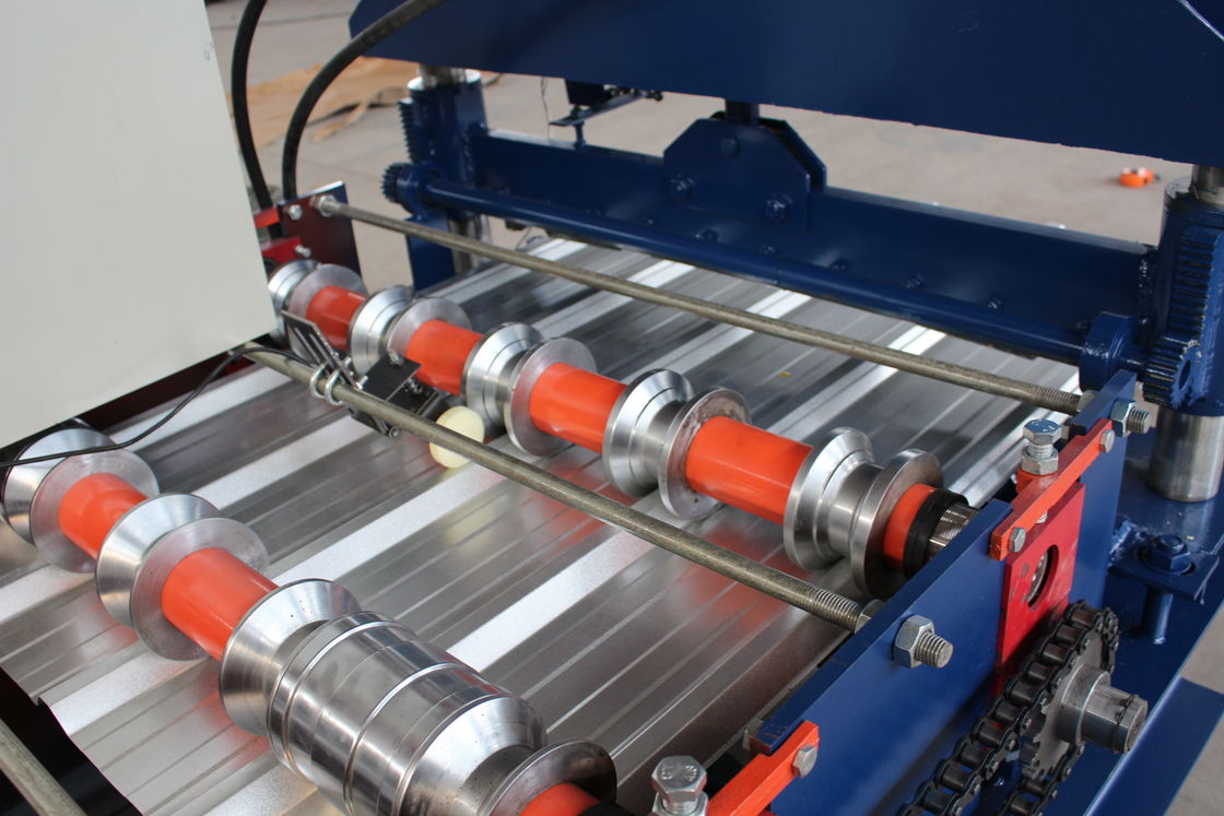380v 50hz Ribtype Roof Roll Forming Machine 36 Copertura 3/4 Alte costole Facile funzionamento