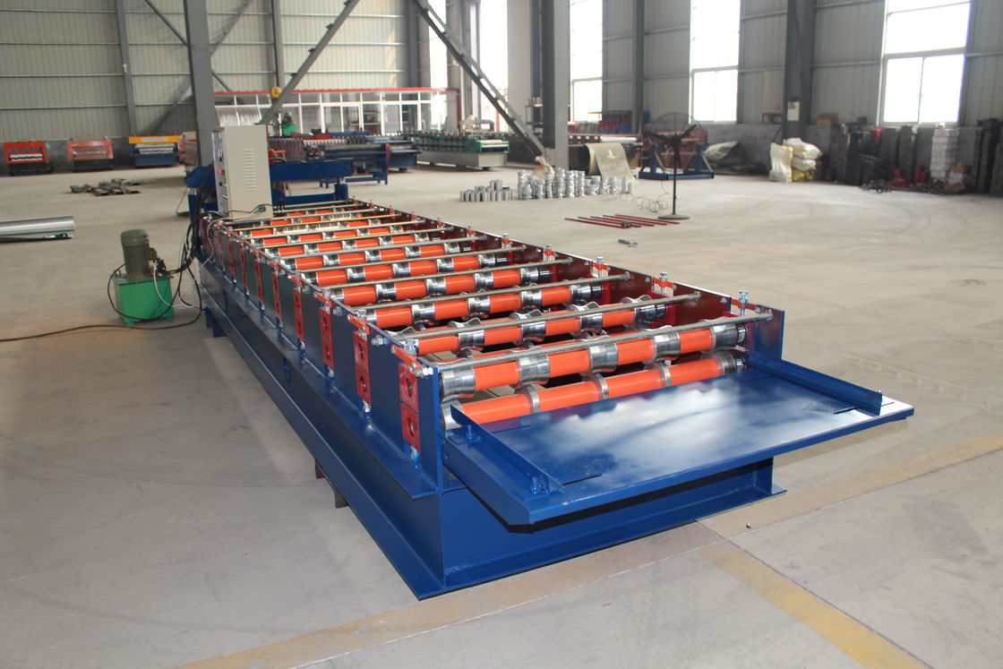 380v 50hz Ribtype Roof Roll Forming Machine 36 Copertura 3/4 Alte costole Facile funzionamento