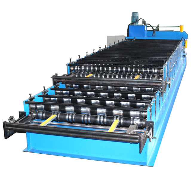 2025hot sale Trapezoidal and glazed Double Layer Roof sheet roofing tile Forming Machine