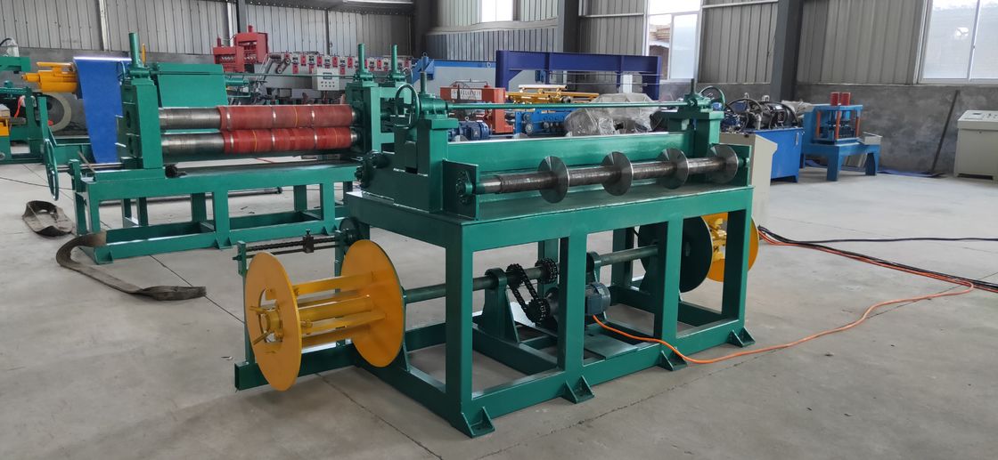 380v 50hz High Speed Steel Coil Slitter Slitting Production Line Machine con uncoiler idraulico e uncoiler