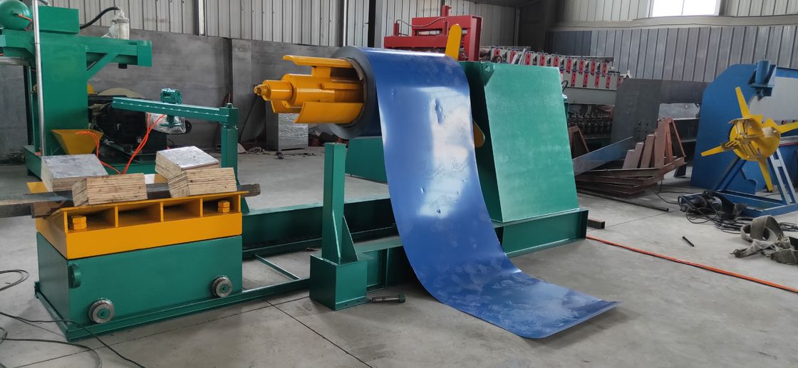 380v 50hz High Speed Steel Coil Slitter Slitting Production Line Machine con uncoiler idraulico e uncoiler