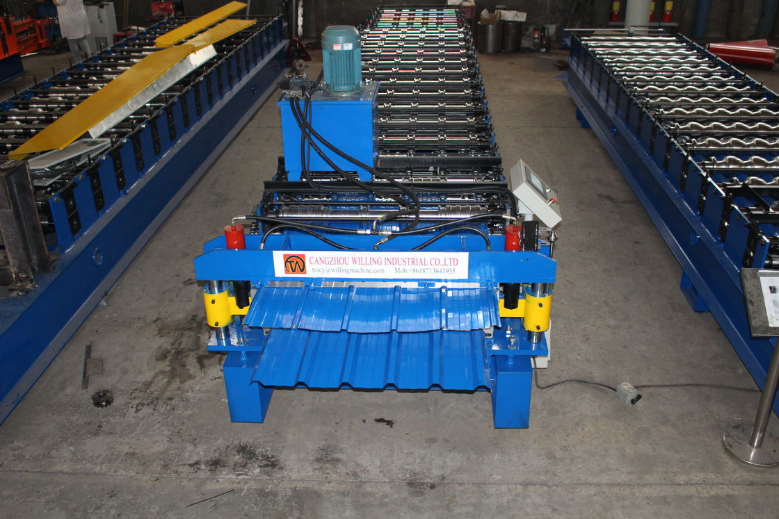 Tipo 6 fase del trapezio della macchina 3 di Rib Roof Tile Roll Forming