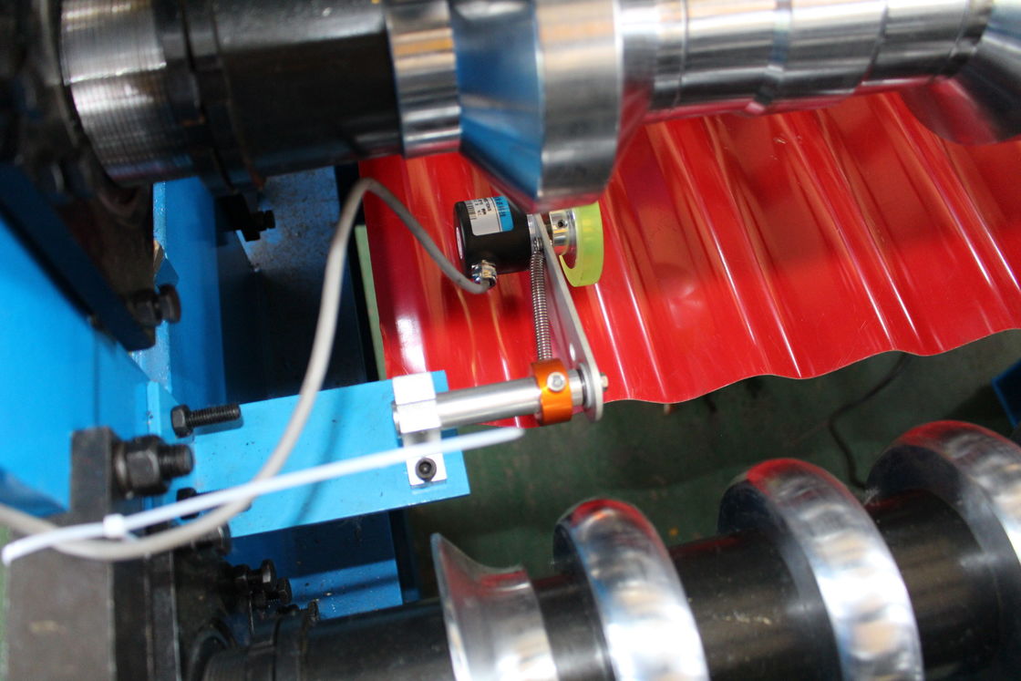 IBR e rotolo ondulato del pannello del tetto di 0.9mm che formano macchina