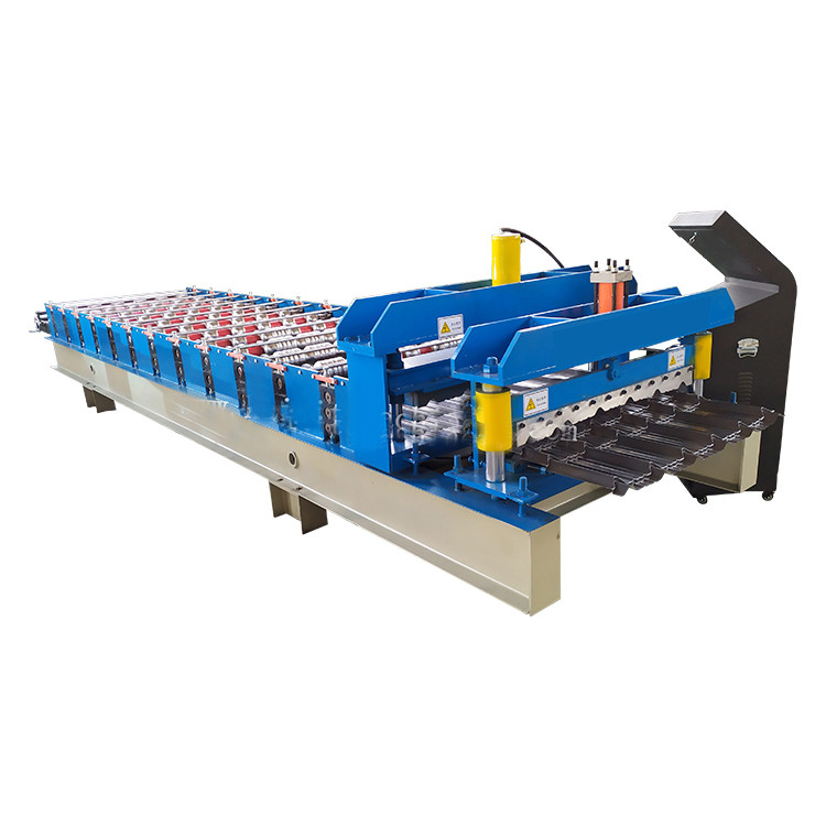 Rotolo ondulato del tetto del metallo che forma controllo automatico completo del Plc della macchina