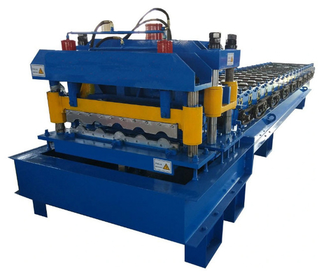 Rotolo lustrato tagliente idraulico delle mattonelle che forma macchina 1.5-3m/Min Single Phase