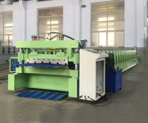 Rotolo d'acciaio del pannello di parete del tetto PPGL del trapezio che forma macchina 3phases